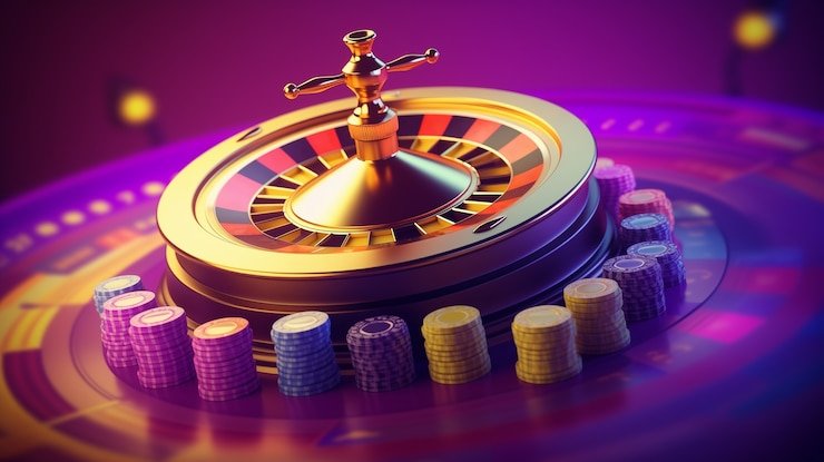 Ilustrasi grafik dengan jam operasional dan indikator aktivitas pengguna di layanan online gaming
